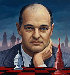 Portrait of Kennan by Ned Seidler